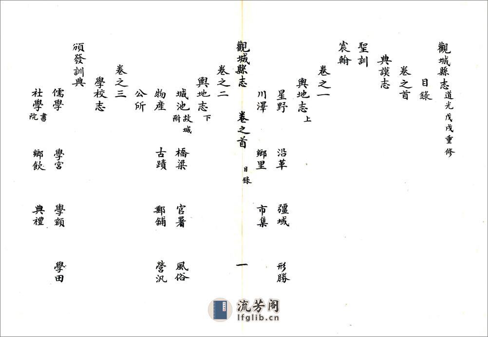 观城县志（道光清抄本） - 第12页预览图