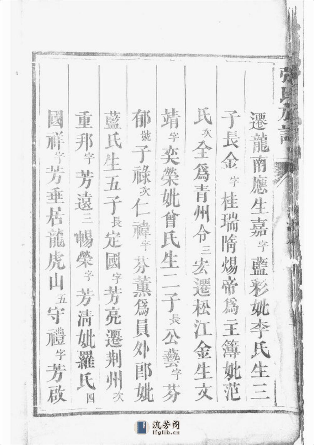郴阳张氏族谱：不分卷：[郴州] - 第20页预览图