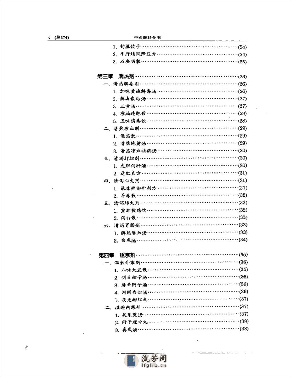 中医眼科全书  眼科方剂精选 - 第4页预览图