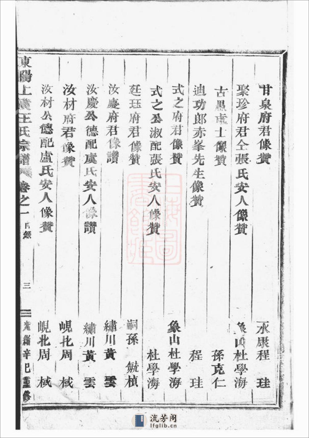 东阳上潢王氏宗谱：二十六卷 - 第6页预览图