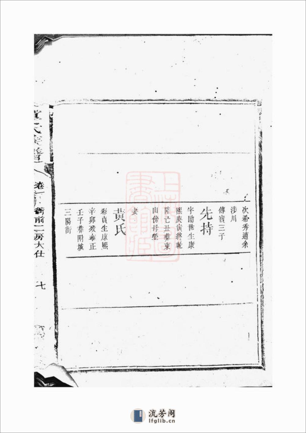 童氏族谱：[长沙] - 第14页预览图