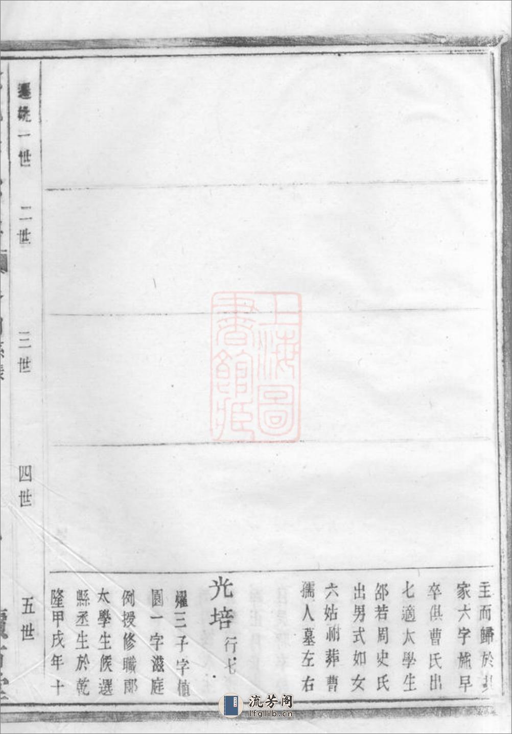 馀姚洪氏宗谱 - 第18页预览图