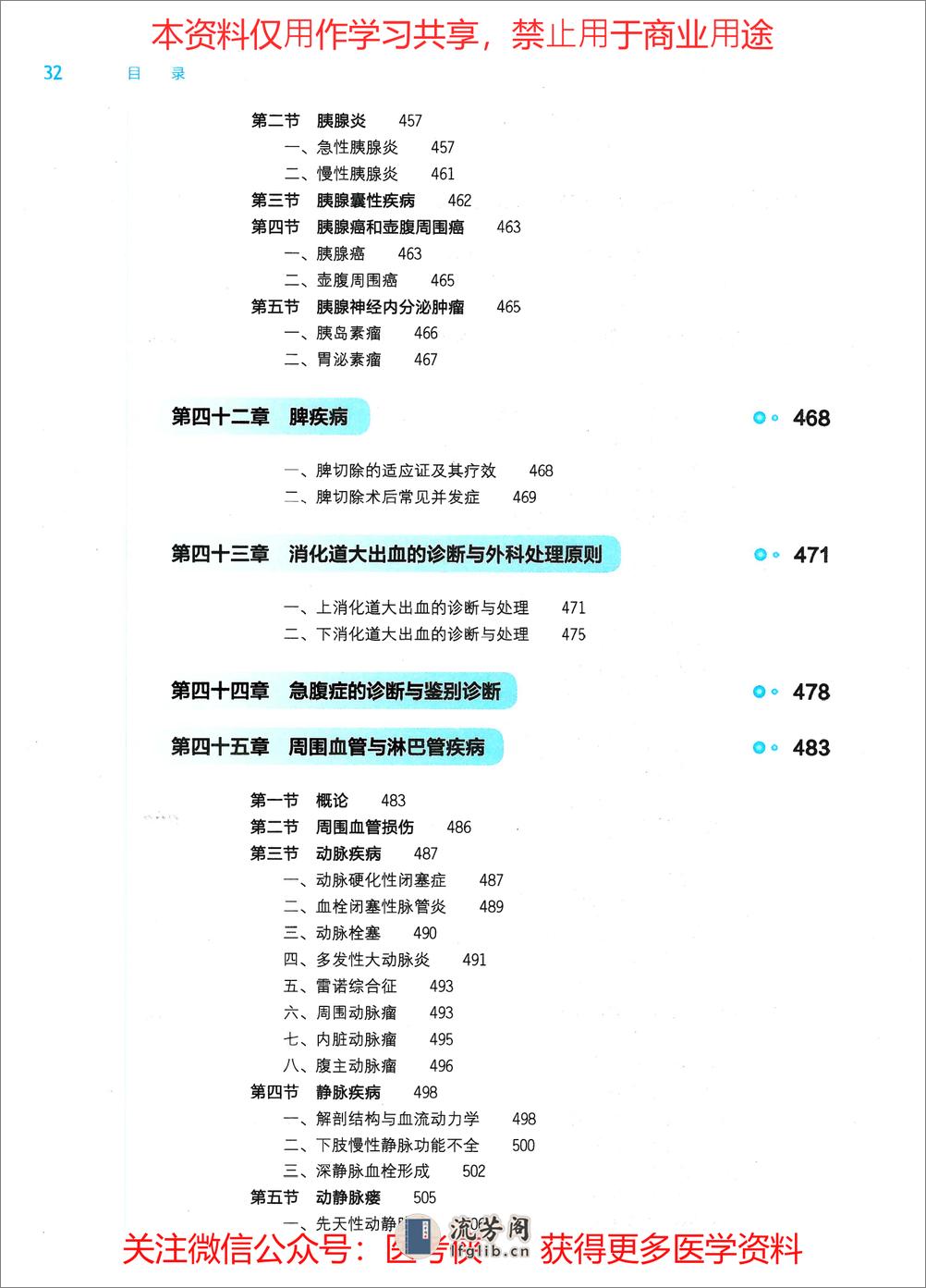 《外科学》人卫第9版教材--高清彩色 - 第14页预览图