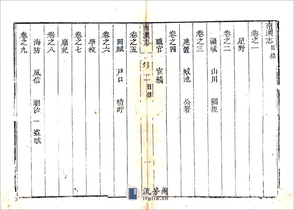 南澳志（乾隆） - 第18页预览图