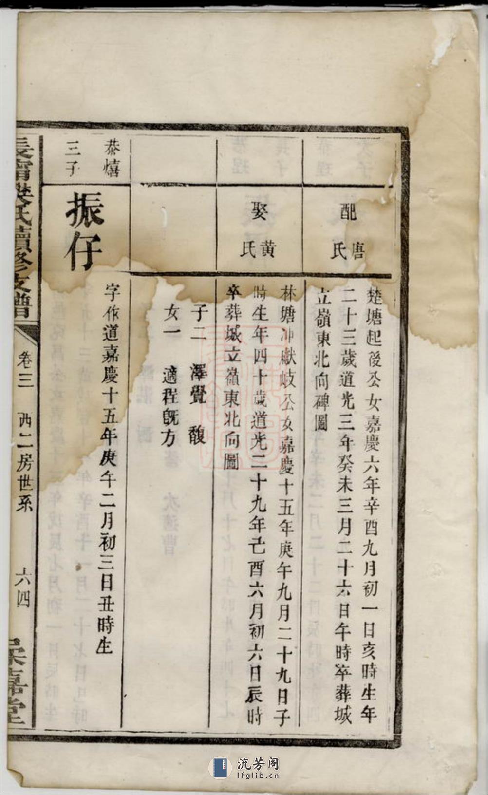 长宁樊氏续修支谱 - 第10页预览图