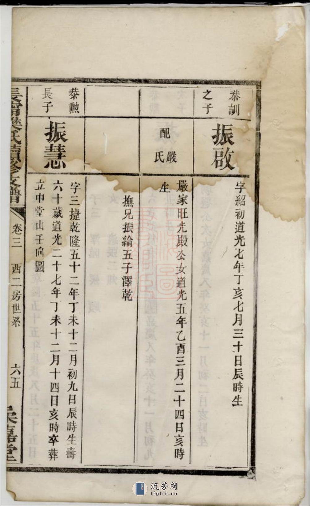 长宁樊氏续修支谱 - 第12页预览图