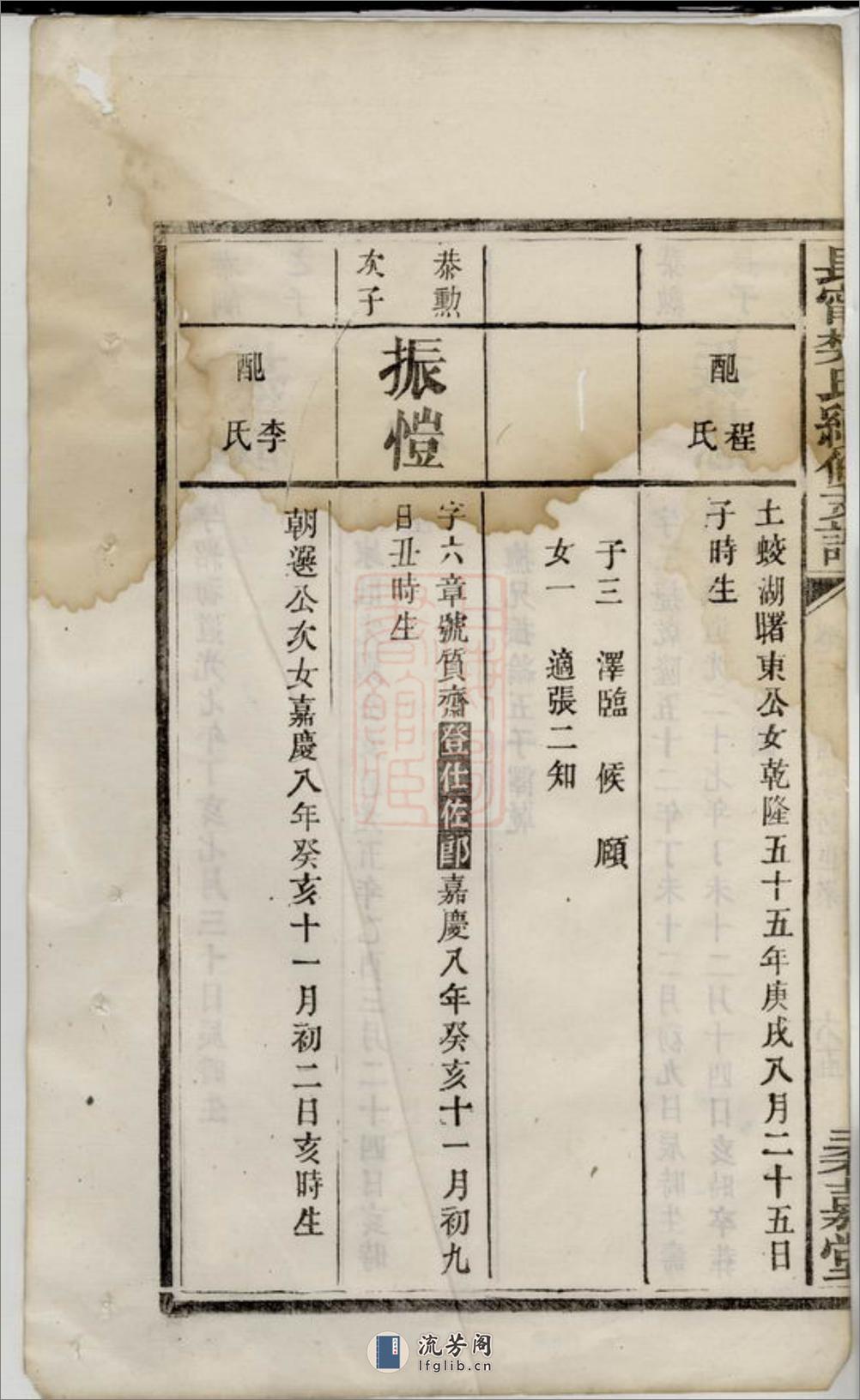 长宁樊氏续修支谱 - 第13页预览图