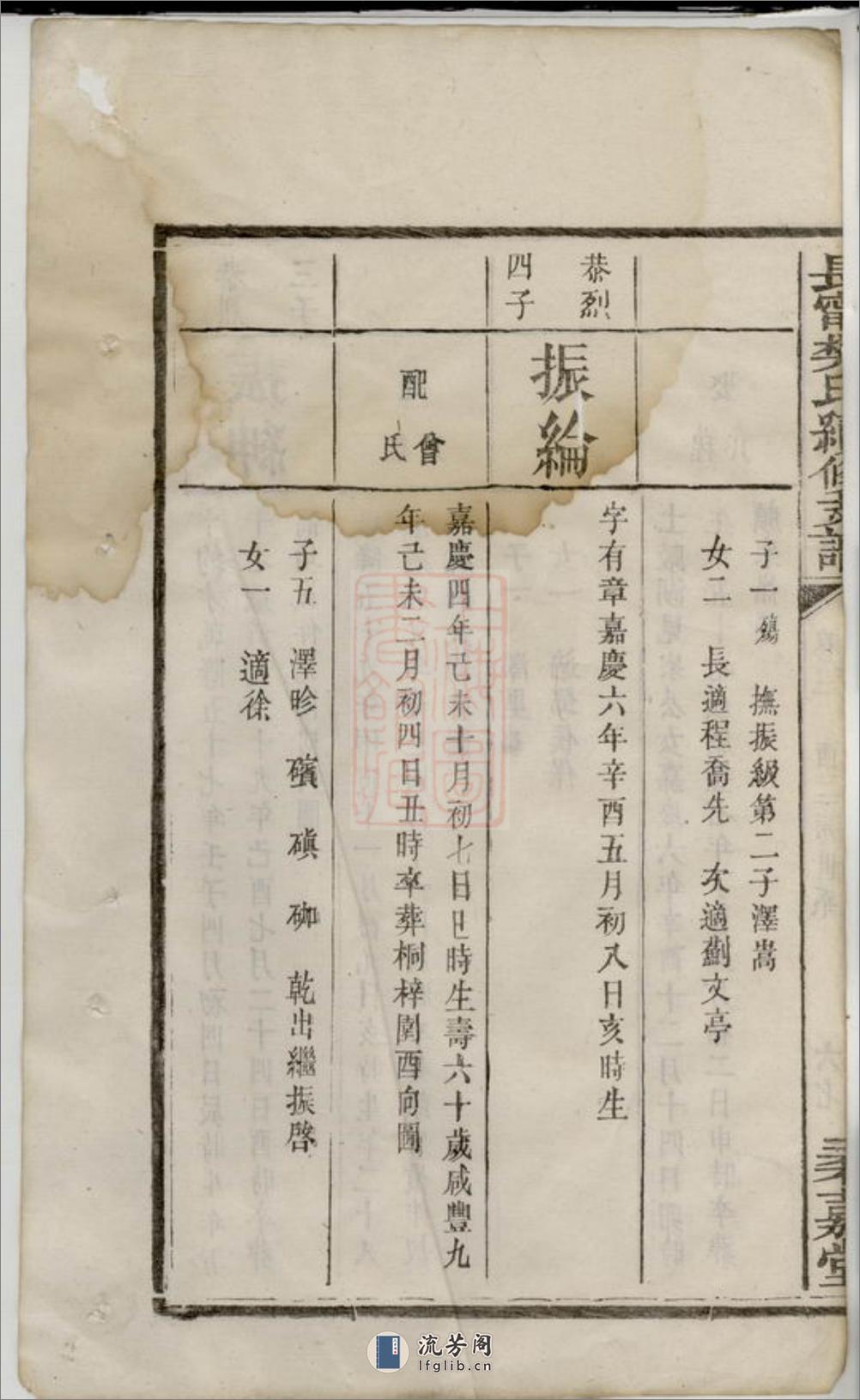 长宁樊氏续修支谱 - 第17页预览图