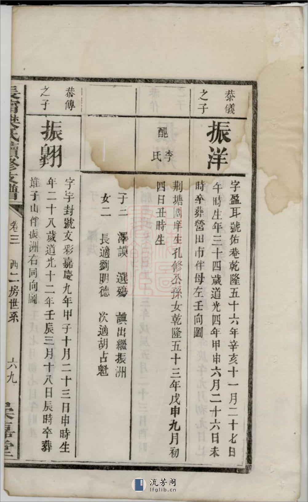 长宁樊氏续修支谱 - 第20页预览图