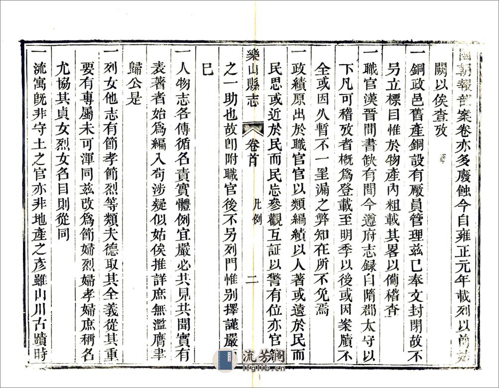 乐山县志（嘉庆） - 第13页预览图