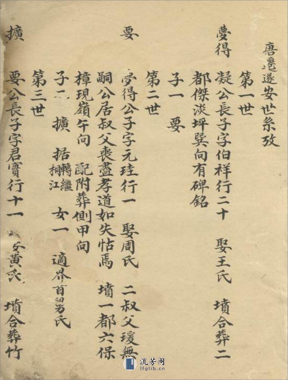 续修严氏宗谱：[遂安] - 第3页预览图