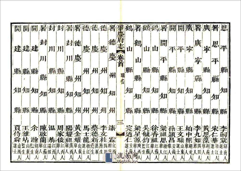 肇庆府志（道光）卷00-11 - 第20页预览图