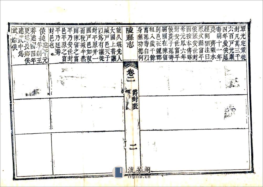 陵县志（道光） - 第15页预览图