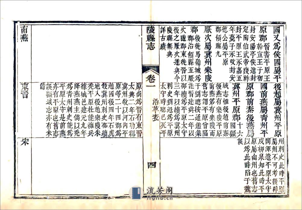 陵县志（道光） - 第5页预览图