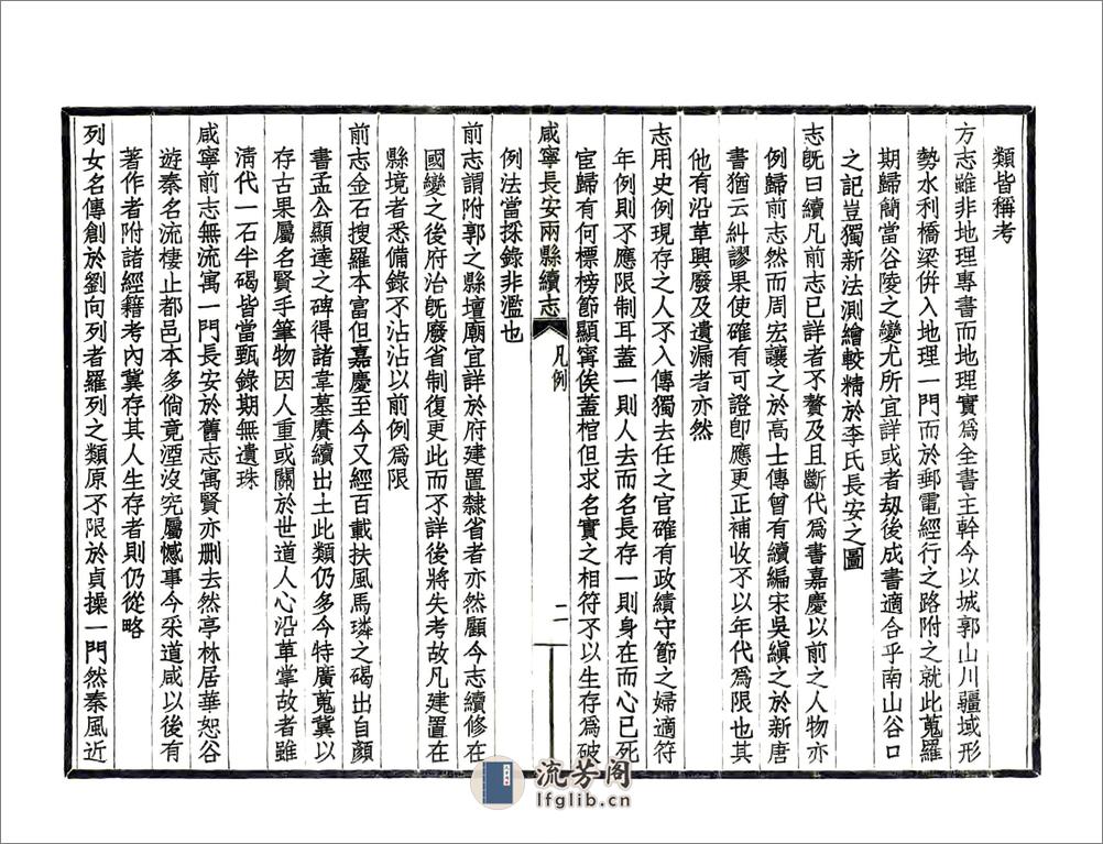 咸宁长安两县续志（民国） - 第9页预览图