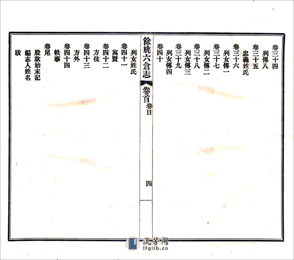 余姚六仓志（民国） - 第8页预览图