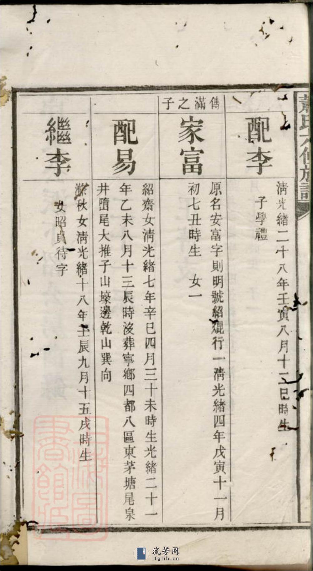 萧氏六修族谱：[湘潭] - 第4页预览图