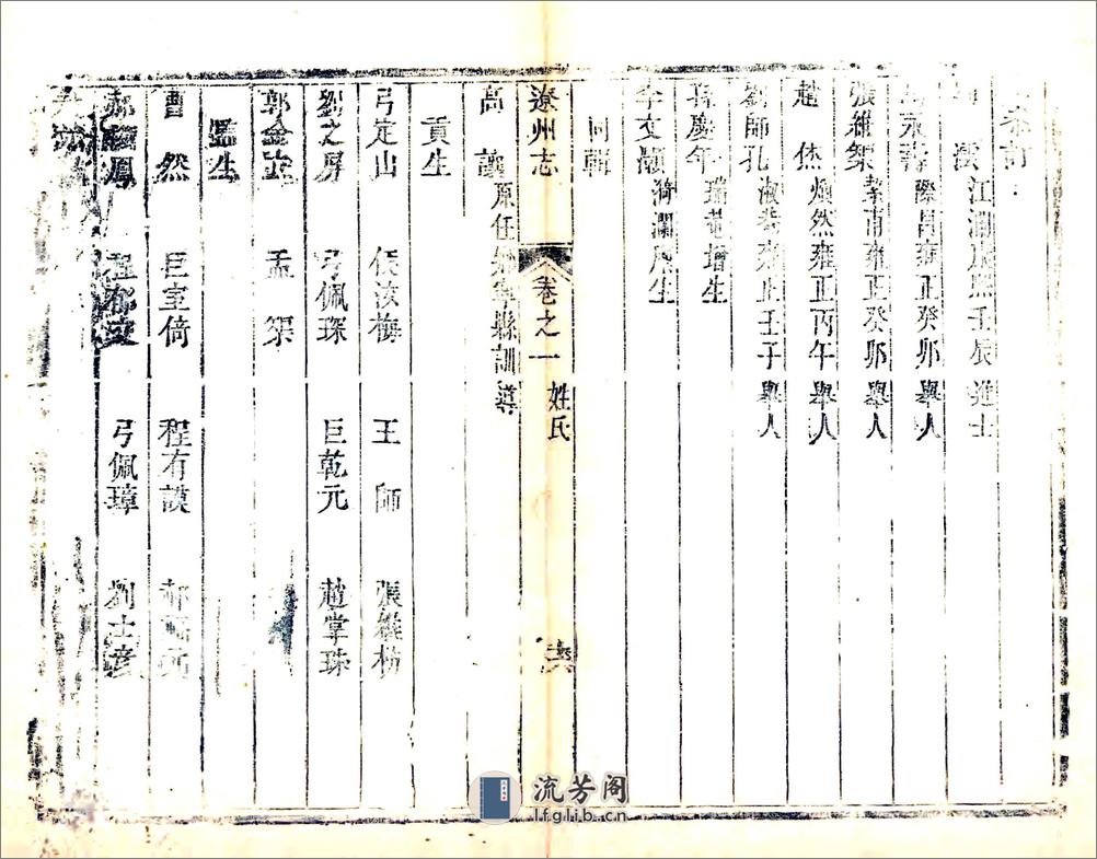 辽州志（雍正） - 第17页预览图