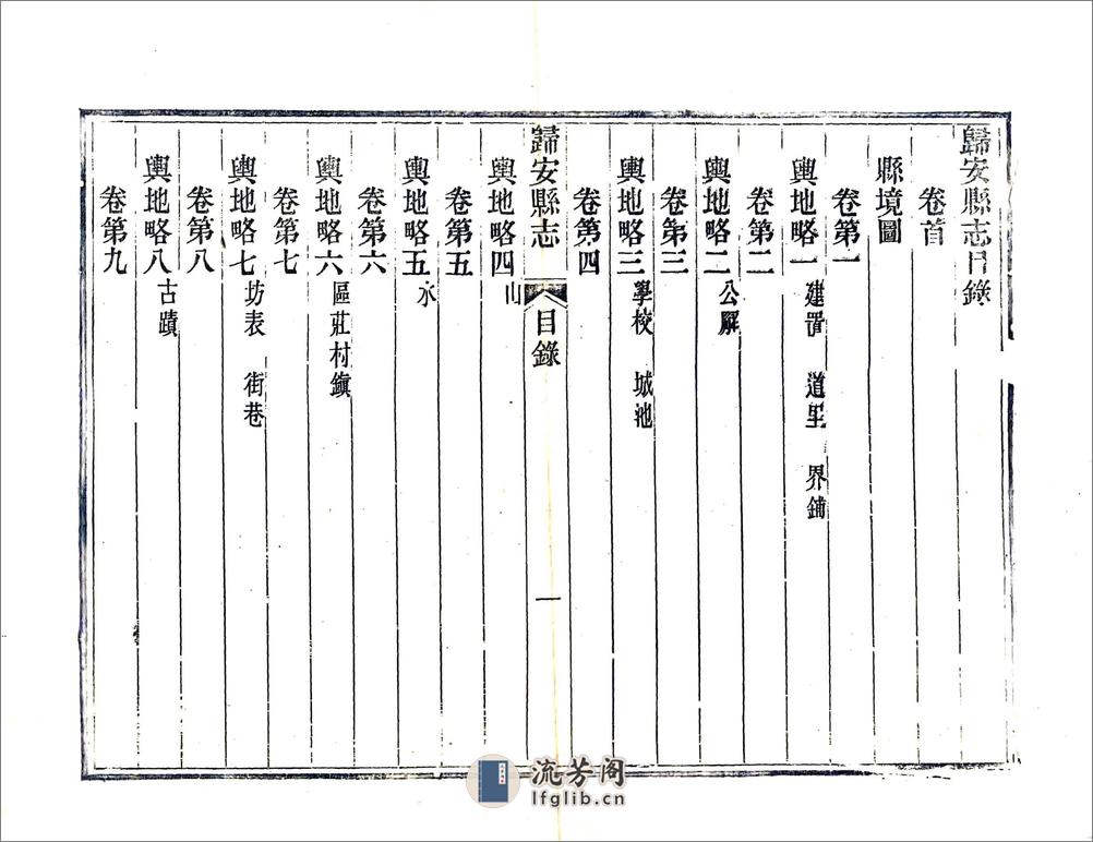 归安县志（光绪） - 第8页预览图