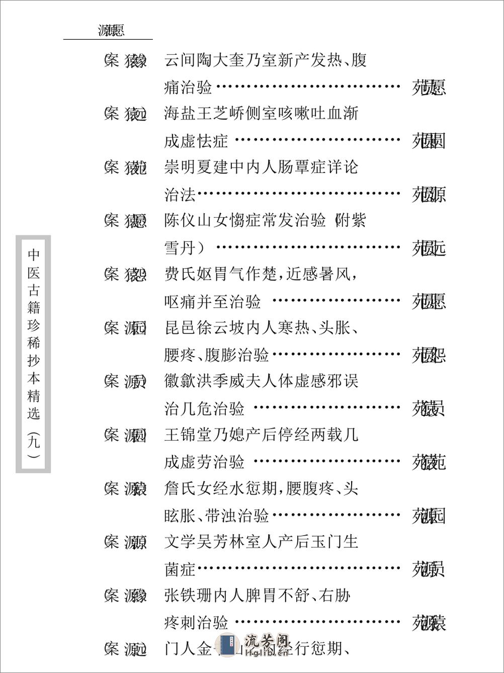 中医古籍珍稀抄本精选--竹亭医案（下册） - 第19页预览图