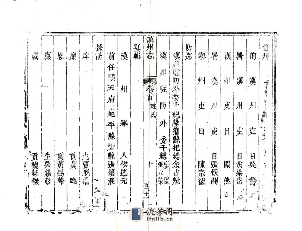 汉州志（嘉庆） - 第12页预览图