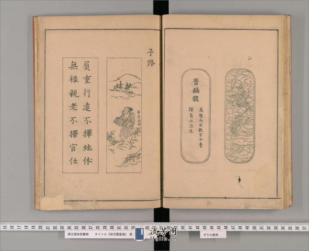 桂华园墨谱.藤原守美编.天明8年刊.1788年 - 第20页预览图