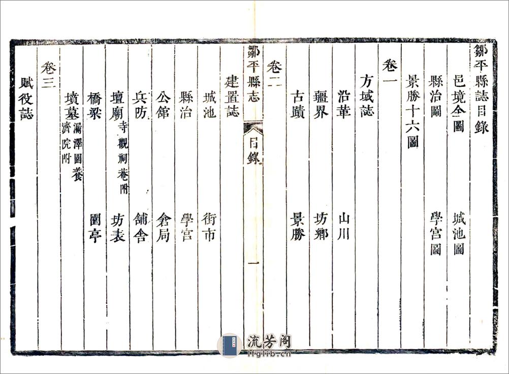 邹平县志（康熙） - 第20页预览图