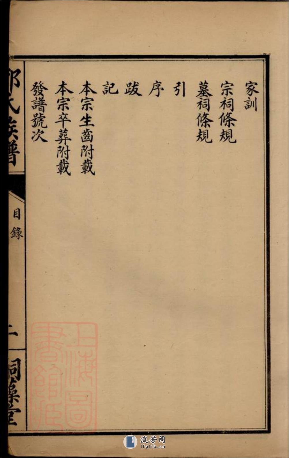 邓氏族谱：不分卷：[荆门] - 第6页预览图