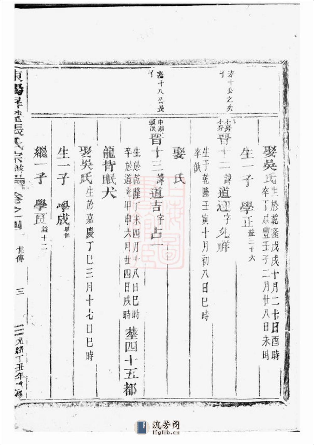 东阳屏麓张氏宗谱 - 第6页预览图