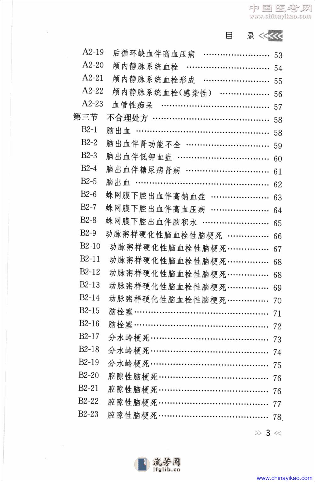 专科用药处方分析丛书-神经内科常见病用药处方分析——王玉平-2009 - 第14页预览图