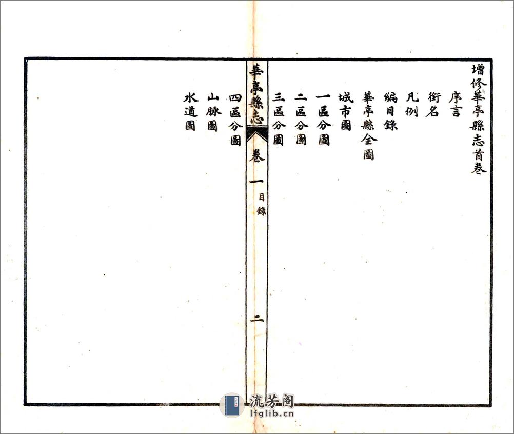 增修华亭县志（民国） - 第3页预览图