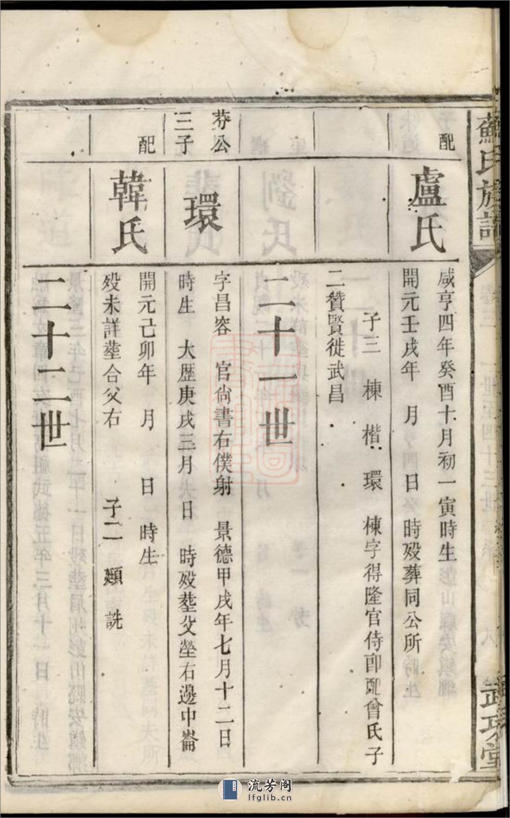 苏氏族谱：[湖南长沙] - 第17页预览图