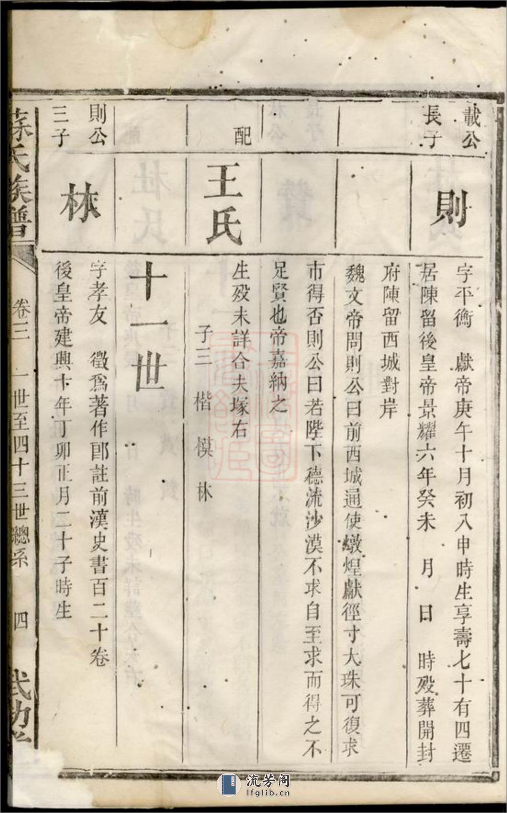 苏氏族谱：[湖南长沙] - 第8页预览图