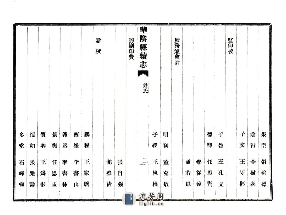 华阴县续志（民国） - 第9页预览图