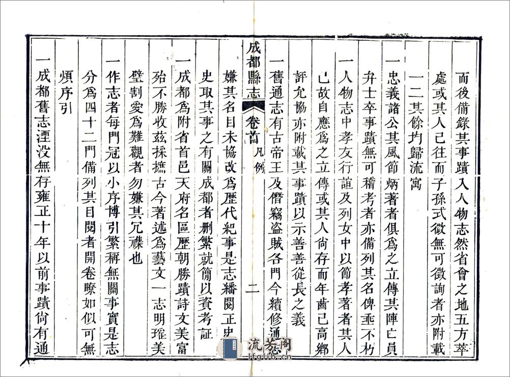 成都县志（嘉庆） - 第15页预览图