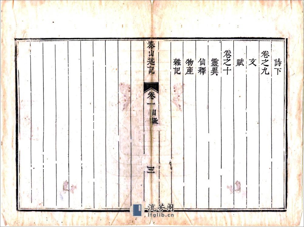 泰山述记（乾隆） - 第9页预览图