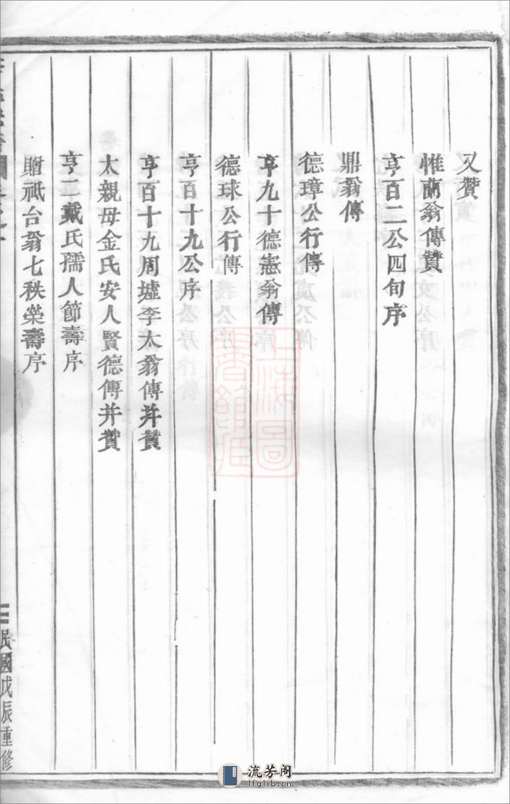 浦阳李氏宗谱：六卷 - 第10页预览图