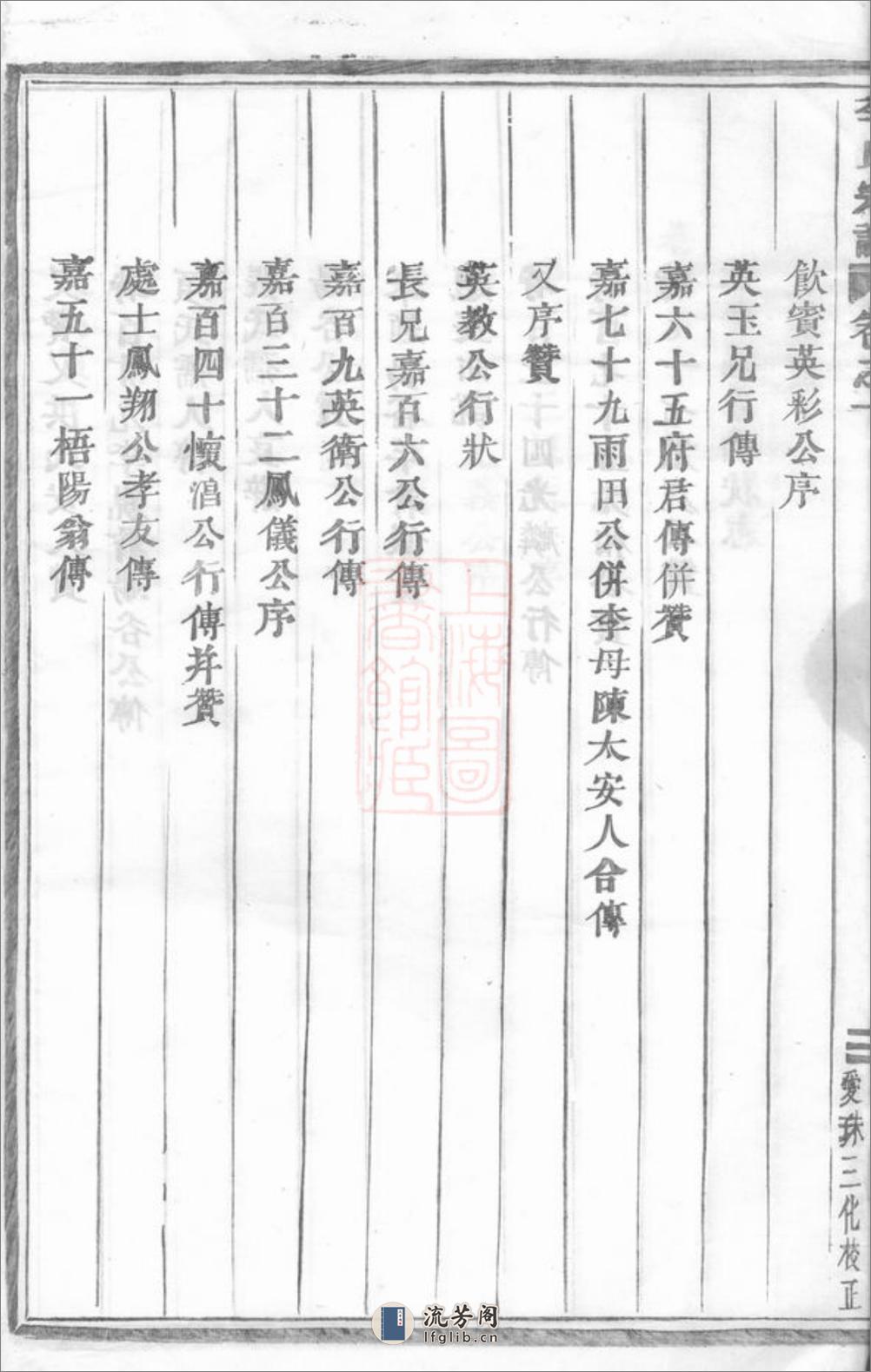 浦阳李氏宗谱：六卷 - 第13页预览图