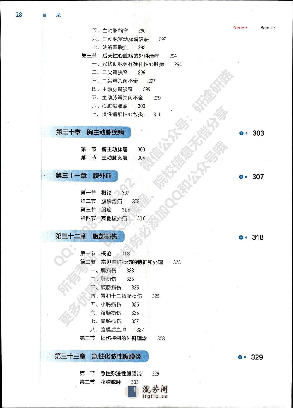 第九版外科学（2018） - 第11页预览图