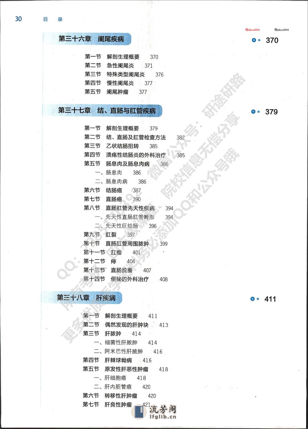 第九版外科学（2018） - 第13页预览图