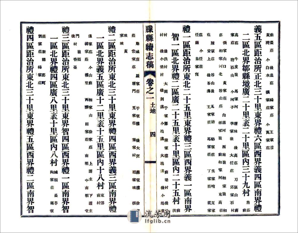 滕县续志稿（宣统） - 第8页预览图