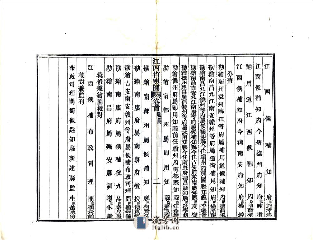 江西全省舆图（同治） - 第6页预览图