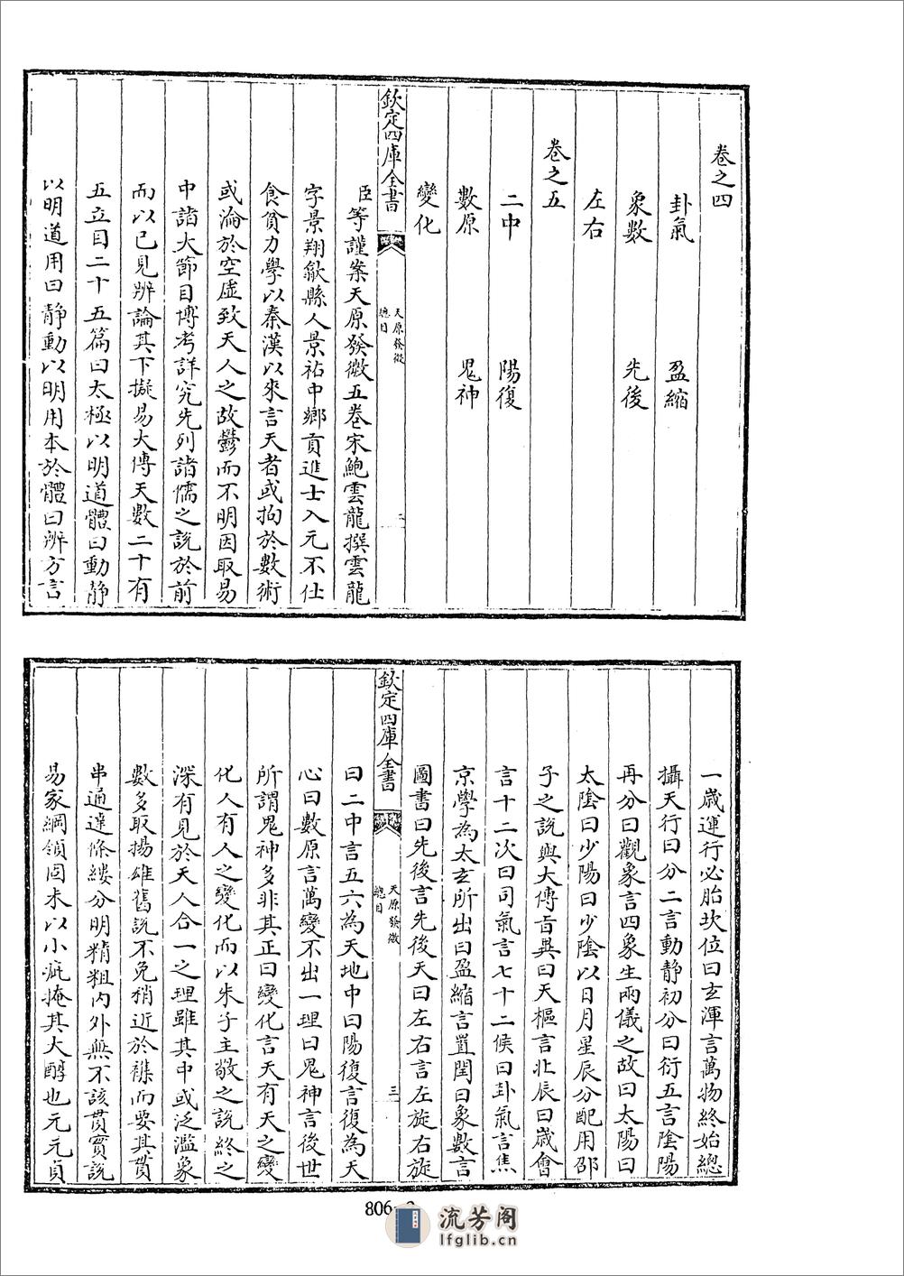 四库全书.术数类.13.天原发微、附各类图等-%5B宋%5D鲍云龙等撰 - 第2页预览图