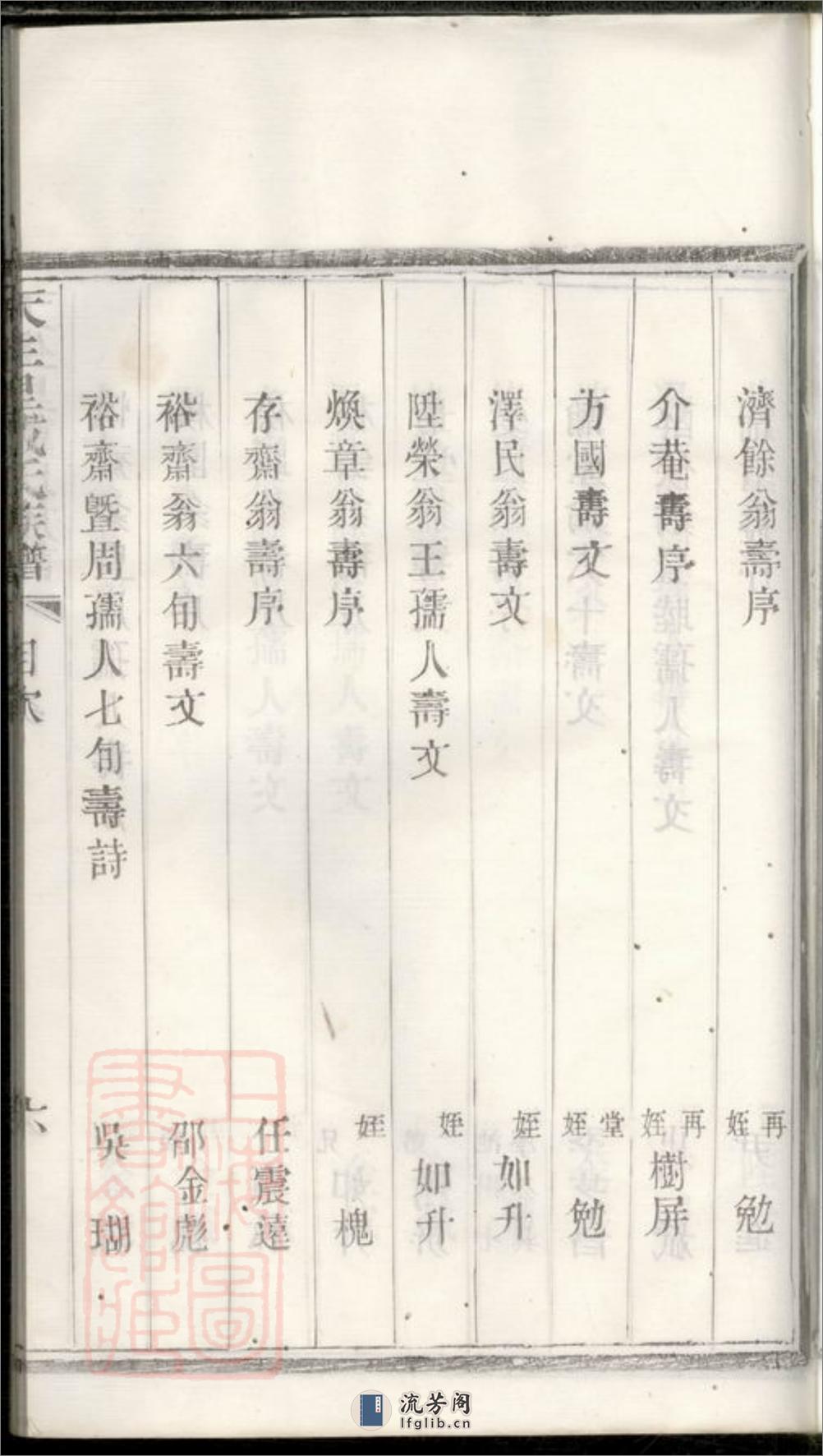 宜兴天生里戴氏族谱：十二卷，首一卷：[江苏宜兴] - 第20页预览图