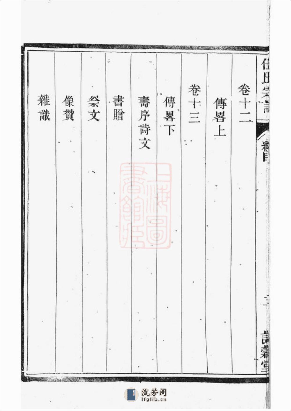 任氏宗谱：十六卷：[镇江、宜兴] - 第12页预览图