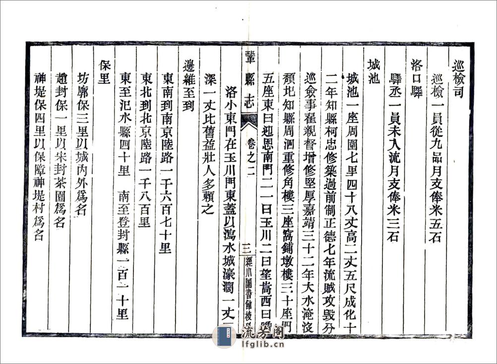 巩县志（嘉靖） - 第20页预览图