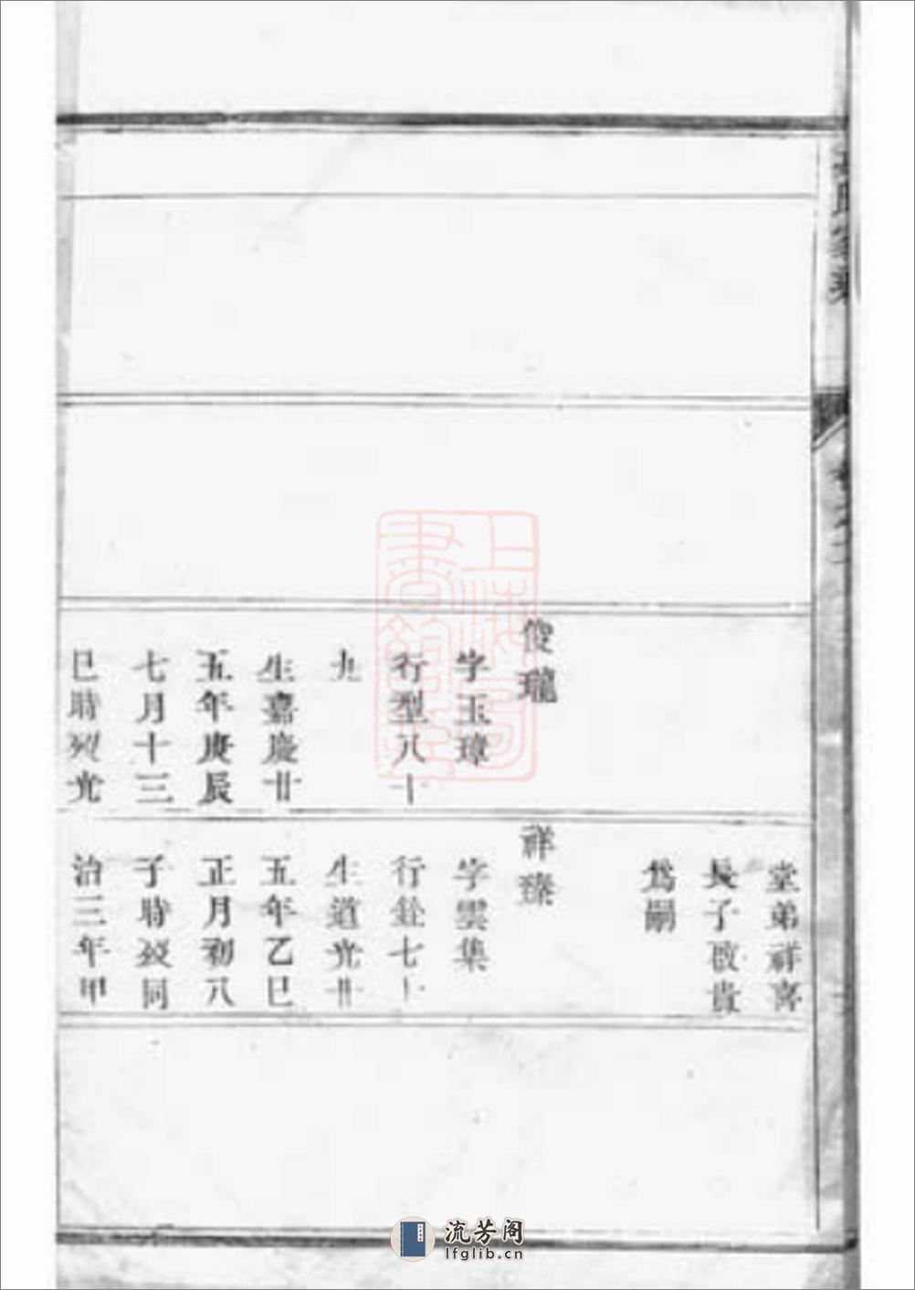 丹阳册堂戎氏十四修家乘 - 第13页预览图