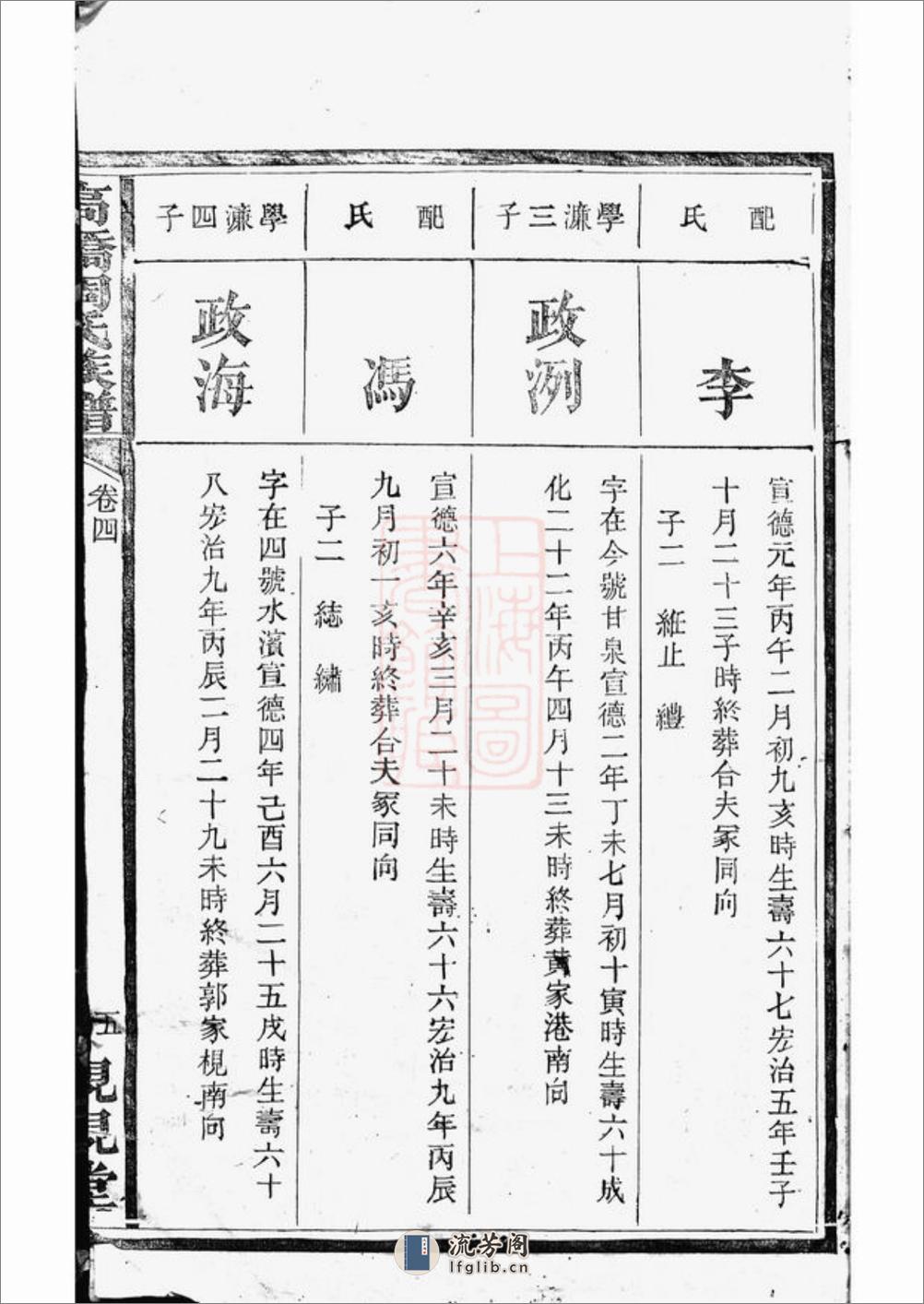 高桥周氏三修族谱：[长沙] - 第11页预览图