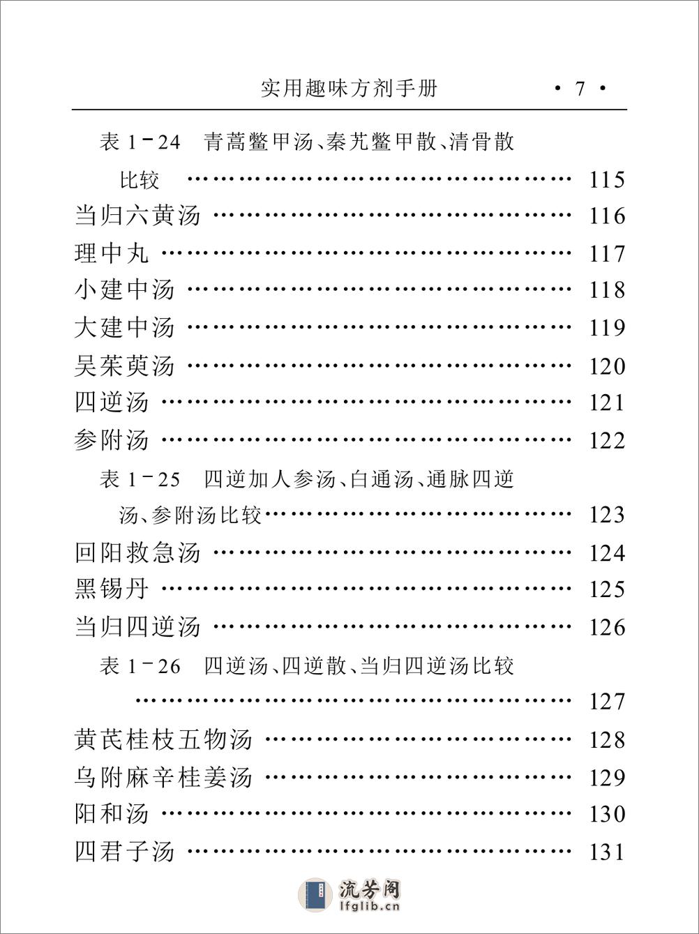 实用趣味方剂手册 - 第13页预览图