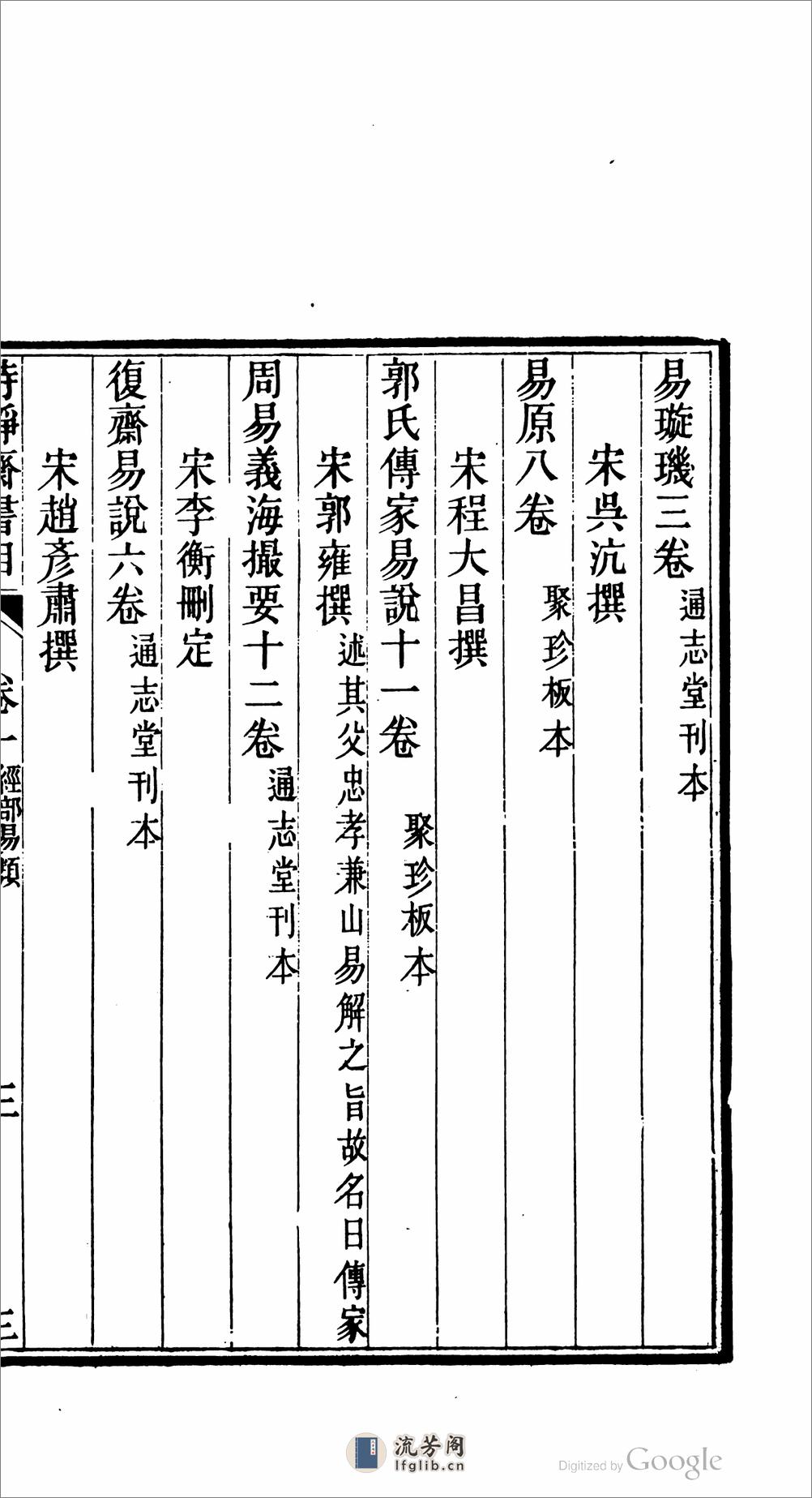 持靜齋書目 - 第9页预览图